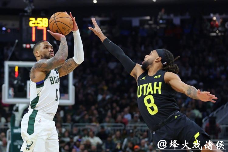 利字合砍63分三球空砍50分 雄鹿险胜黄蜂4连胜